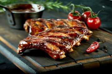Spareribs menu